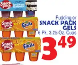 Bravo Supermarkets SNACK PACK GELS offer