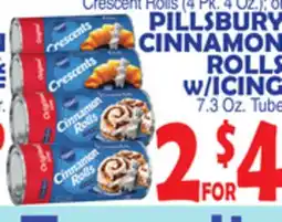 Bravo Supermarkets PILLSBURY CINNAMON ROLLS offer