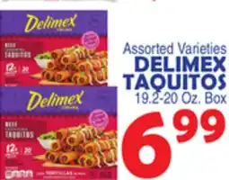 Bravo Supermarkets DELIMEX TAQUITOS offer