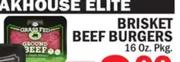 Bravo Supermarkets BRISKET BEEF BURGERS offer