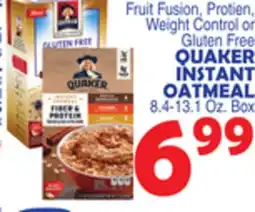 Bravo Supermarkets QUAKER INSTANT OATMEAL offer