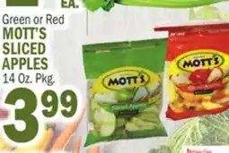 Bravo Supermarkets MOTT'S SLICED APPLES offer