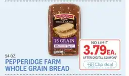 Kings Food Markets PEPPERIDGE FARM WHOLE GRAIN BREAD offer
