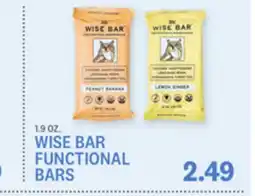 Kings Food Markets WISE BAR FUNCTIONAL BARS offer