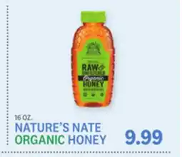 Kings Food Markets NATURE'S NATE ORGANIC HONEY offer