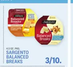 Kings Food Markets SARGENTO BALANCED BREAKS offer