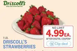 Kings Food Markets DRISCOLL'S STRAWBERRIES offer