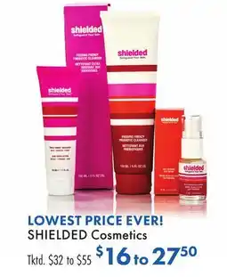 Boscov's SHIELDED Cosmetics offer