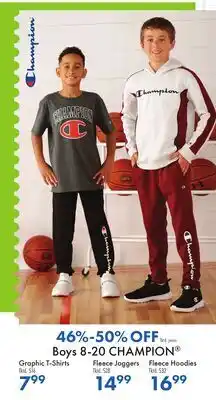 Boscov's Boys 8-20 CHAMPION Graphic T-Shirts offer