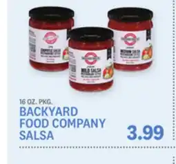 Kings Food Markets BACKYARD FOOD COMPANY SALSA offer