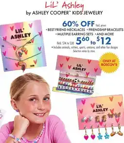Boscov's ASHLEY COOPER KIDS JEWELRY offer