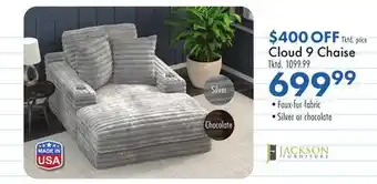 Boscov's Cloud 9 Chaise offer