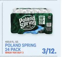 Kings Food Markets POLAND SPRING 24 PACK offer