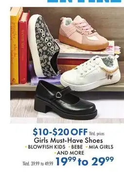 Boscov's Girls Must-Have Shoes offer