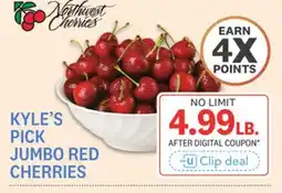 Kings Food Markets KYLE'S PICK JUMBO RED CHERRIES offer