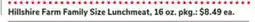 ACME Hillshire Farm Family Size Lunchmeat offer