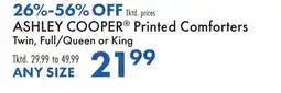 Boscov's ASHLEY COOPER Printed Comforters offer