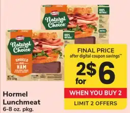 ACME Hormel Lunchmeat offer