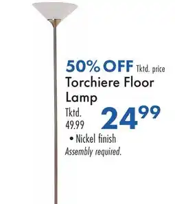 Boscov's Torchiere Floor Lamp offer