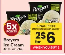ACME Breyers Ice Cream offer
