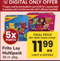 ACME Frito Lay Multipack offer