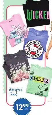 Boscov's Graphic Tees offer