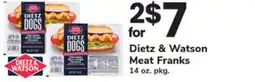 ACME Dietz & Watson Meat Franks offer