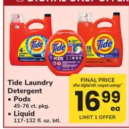 ACME Tide Laundry Detergent offer