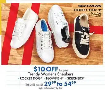 Boscov's Trendy Womens Sneakers offer