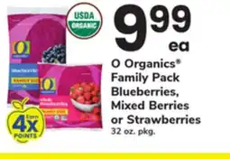 ACME O Organics Family Pack Blueberries, Mixed Berries or Strawberries offer