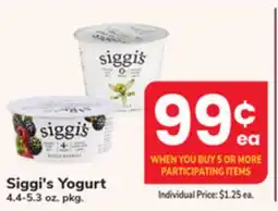 ACME Siggi's Yogurt offer