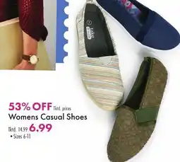 Boscov's Womens Casual Shoes offer