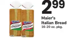 ACME Maier's Italian Bread offer