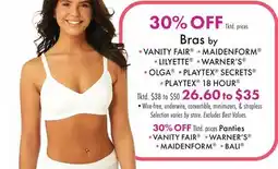 Boscov's Bras by offer