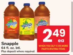 ACME Snapple offer