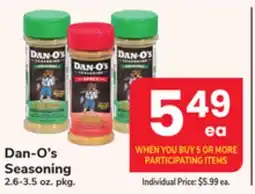 ACME Dan-O' s Seasoning offer