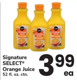 ACME Signature SELECT Orange Juice offer