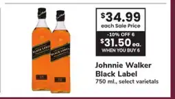 ACME Johnnie Walker Black Label offer