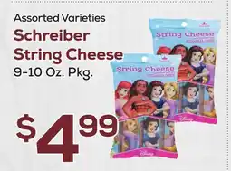 DeCicco & Sons Schreiber String Cheese offer
