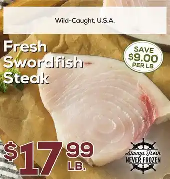 DeCicco & Sons Fresh Swordfish Steak offer