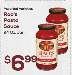 DeCicco & Sons Rao's Pasta Sauce offer