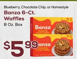 DeCicco & Sons Banza 6-Ct. Waffles offer