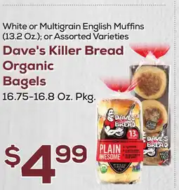 DeCicco & Sons Dave's Killer Bread Organic Bagels offer