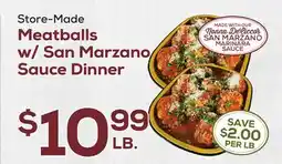 DeCicco & Sons Meatballs w/San Marzano Sauce Dinner offer