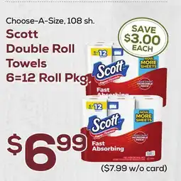 DeCicco & Sons Scott Double Roll Towels offer