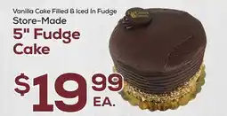 DeCicco & Sons 5 Fudge Cake offer