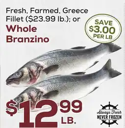 DeCicco & Sons Whole Branzino offer