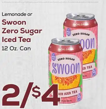 DeCicco & Sons Swoon Zero Sugar Iced Tea offer