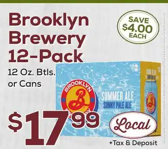 DeCicco & Sons Brooklyn Brewery 12-Pack offer
