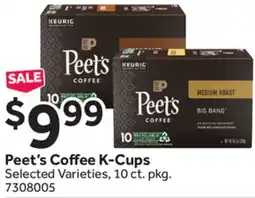 Stop&Shop Peet's Coffee K-Cups offer